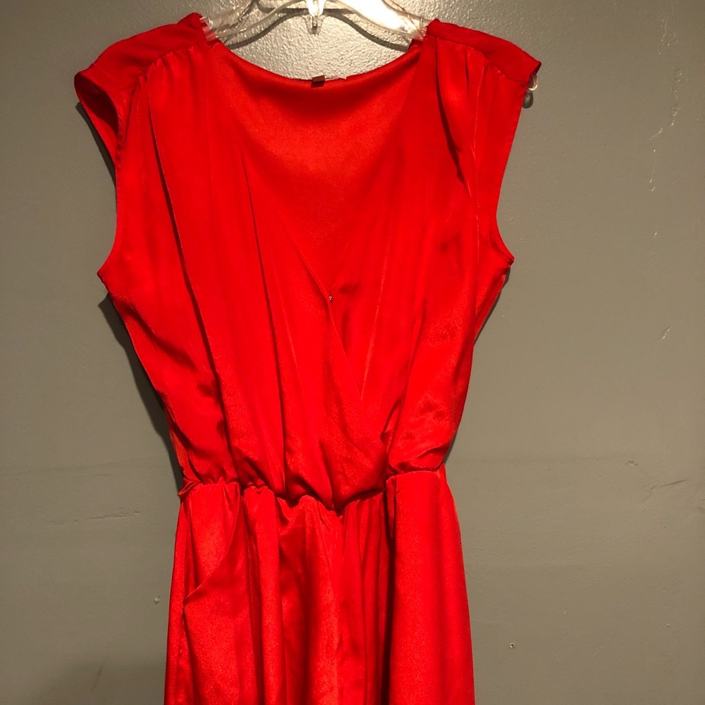 Orange/red romper